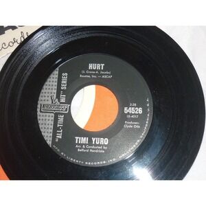 Timi Yuro Whats A Matter Baby Hurt Liberty 54526 45 RPM 7" Vinyl Single Record